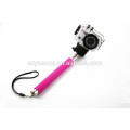 2015 caliente nuevo producto Autoestable extensible inalámbrico Handheld Monopod Selfie Stick con botón de obturador de bluetooth